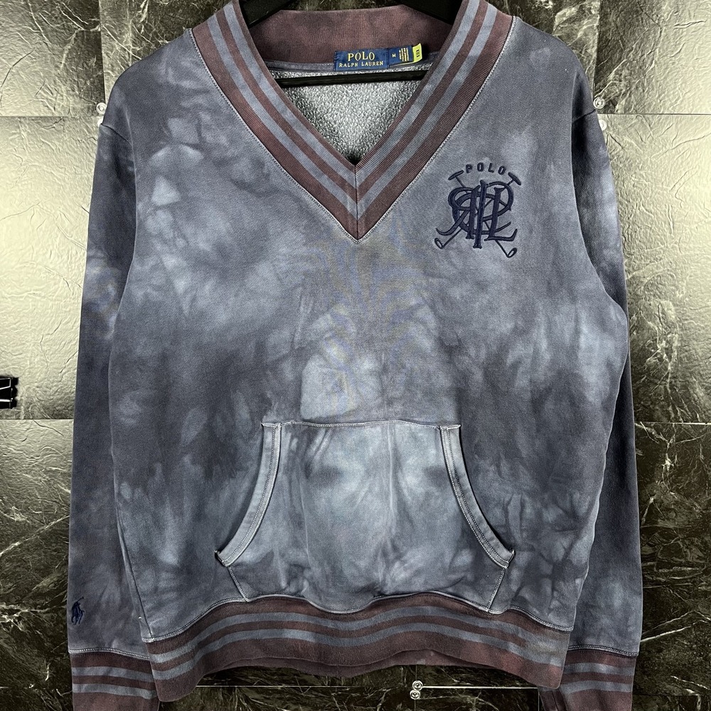 Polo Ralph Lauren Men's Tye Die V Sweatshirt Medium